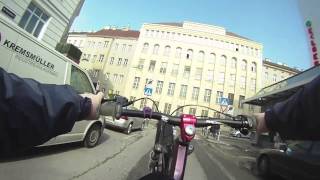 Wheelie Coasting through Vienna [upl. by Dinin]