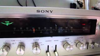 SONY STR7055 RECEIVER TEST [upl. by Renate190]