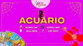 Acuario ♒️ un regalo 💝 hermoso De Dios para ti lectura del café ☕️ 🔮🎴 [upl. by Muriel]