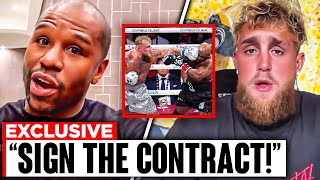 Floyd Mayweather CALLS OUT Jake Paul After Mike Tyson Fight [upl. by Chiquia]