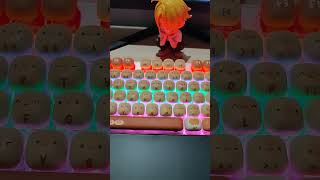 New keys 2024 unboxing kawaii bread keyboard keycap dailylife gamergirl gamer new [upl. by Biegel]