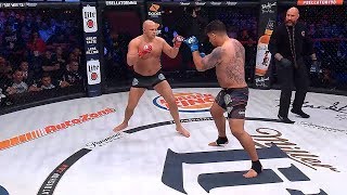 FEDOR VS FRANK MIR KNOCKOUT VIDEO HIGHLIGHTS BELLATOR 198 HIGHLIGHTS [upl. by Etteuqal]