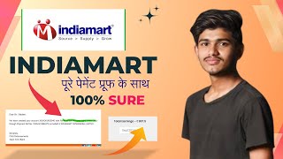 INDIAMART Affiliate का पेमेंट प्रूफ 2024 IndiaMARTAffiliateProgram [upl. by Nuhs631]