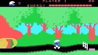 Smurf Rescue in Gargamels Castle  ColecoVision Coleco 1982 [upl. by Aipotu823]