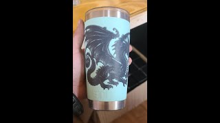 First Tumbler Engrave tumbler tumblers laserengraving [upl. by Clemence]