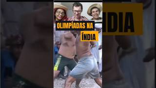 OLIMPIADAS NA INDIA 😂 react comidaderuaindiana comidaindiana food alinedelonga humor india [upl. by Nylra]