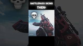 CODM BP Skins Then 🗿 vs Now 🤮 [upl. by Ahsirtap262]