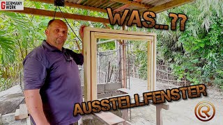 106 Philippinen auswandern Einfaches Holzfenster selber Bauen Selbstversorger Ausgewandert [upl. by Nonnairb]