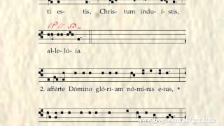 Communio Omnes qui in Christo baptizati estis [upl. by Elletsirhc]