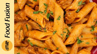 Pasta with Roasted Tomato Cream Sauce Recipe By Food Fusion [upl. by Assener]