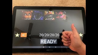 FNAF 2 REMASTERED Custom Night GIGANTIC TABLET 20202020 Tutorial [upl. by Anitnamaid]