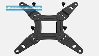 PISF1 Full Motion TV Monitor Wall Mount Bracket for Most 1342 Inch TVs [upl. by Gilmer]