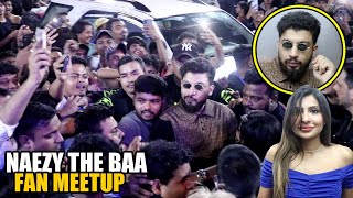 NAEZY Mobbed By Huge Crowd Arriving At Fan Meetup In Malad With Sana Sultan  Bigg Boss OTT 3 [upl. by Ivar]