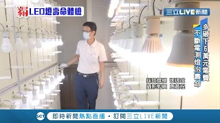 三立獨家 LED燈泡壽命能有多長？直擊中壢標檢局實驗室quot設4關quot進行電測試 耗時21個月總共砸下6萬元電費│【LIVE大現場】20200721│三立新聞台 [upl. by Yauqaj]