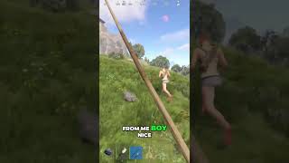 outplaying this troll in rust rust shorts [upl. by Vinnie76]