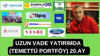 UZUN VADE TEMETTÜ YATIRIMI PORTFÖYÜMDE 20AY EYLÜL 2022NİSAN 2024 [upl. by Enoob397]