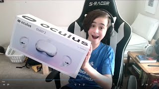 Unboxing and Setup of the oculus Quest 2 [upl. by Loutitia24]