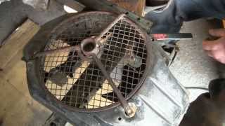 Tutoriel 2cv 20 Réparation grille de refroidissement [upl. by Burdett425]