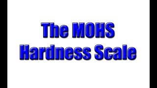 The MOHS Hardness Scale [upl. by Stafford]