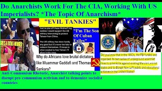 Do Anarchists Work For The CIA Working With US Imperialists Topic Of Anarchism DeepDive [upl. by Asyram]