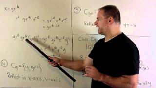 Class Equation for Dihedral Group D8 [upl. by Janek]