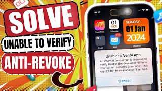 Revoke Apps Fix Anti Revoke Guide for iPhone amp iPad 2024 [upl. by Amabil]