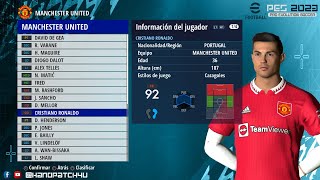 PES 2023  eFootball 2023 PS3  VR PATCH 901 FULL 2023 PS3 [upl. by Janeva]