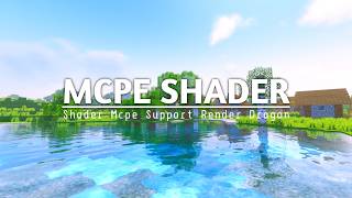 TOP 6 SHADER MCPE 121 amp 1212  MCPE SHADER  SUPPORT RENDER DRAGON amp REALISTIC SHADER 2024 [upl. by Euqinad48]