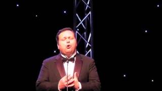 Paul Potts  Parla Piu Piano at Radio Hag Aalborg Denmark [upl. by Hanikahs549]