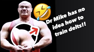 How to NOT train your shoulders Featuring Dr Mike Israetel [upl. by Llertnod]