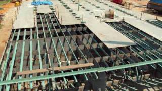 220Ft Deck Barge Construction Project Part 1 [upl. by Henriha5]