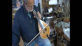 Cretan lyraamp lutes Antonis Stefanakis workshop [upl. by Jaquelin]