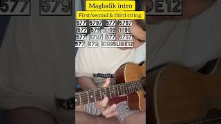 How to play Magbalik by Calalily intro shorts [upl. by Andriette]