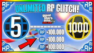 SOLO TOP 5 RP GLITCHES TO LEVEL UP FAST IN GTA 5 ONLINE BEST RP METHODS [upl. by Dorcus]