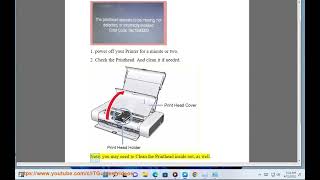 Fix HP Printer Missing or Failed Printhead Error 0xc19a0003 [upl. by Ennazor]