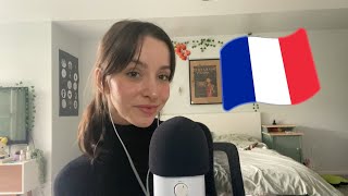 ASMR French whisper ramble 🇫🇷 [upl. by Enawtna]