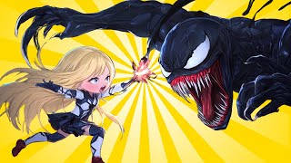 Final Battle With Venom  My Sister Saved Me  Gacha Life Mini Movie  GachaToon [upl. by Derwon]