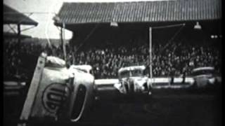 1950s Stock Car Racing Harringay Stadium [upl. by Llenrod879]