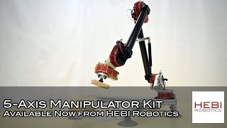 5Axis Manipulator Kit  HEBI Robotics [upl. by Enaillil461]