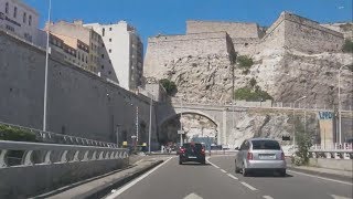 F Marseille City Tour 4 of 4 A557 la Joliette la Corniche [upl. by Libys]