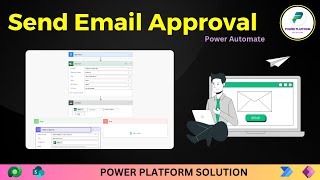 How to create email approval using Power Automate Flow 🚀 microsoft powerautomate send email [upl. by Schwing]