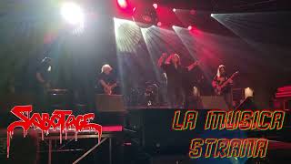 Sabotage  La musica strana live [upl. by Germain266]