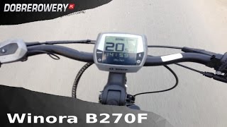 Test roweru elektrycznego Winora B270F [upl. by Dick]