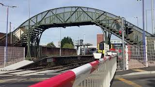 New Upgrade Wokingham Station Level Crossing Berkshire Saturday 13042024 [upl. by Eiramyllek]