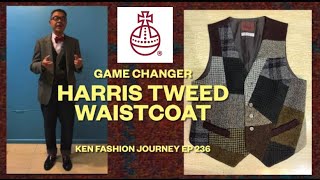 Ivy Style The Game Changer Harris Tweed Patchwork Waistcoat  Episode 236 [upl. by Mundy847]