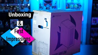 Corsair 4000D Airflow Unboxing and First Impressions [upl. by Esiuolyram426]