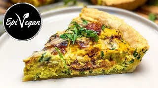 Vegan Eggs  Vegan Quiche Lorraine [upl. by Dave]