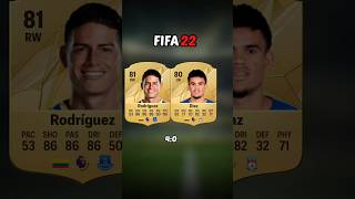 James Rodriguez vs Luis Diaz Card Evolution FIFA 16  FC 25🧬🇨🇴 [upl. by Stephanus]