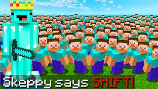 100 Player Simon Says in Minecraft [upl. by Romy666]