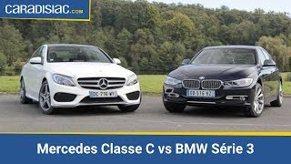 Comparatif Mercedes Classe C vs BMW Série 3 [upl. by Sophy]